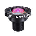 1/2.5" 1.37mm 5Megapixel S-mount M12 Mount 183degree IR Fisheye Lens, 5MP Panoramic camera lens
