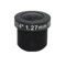 lente granangular del soporte 185degree mini IR Fisheye de 1/4&quot; de 1.27m m 5Megapixel M7x0.35 para OV4689 proveedor