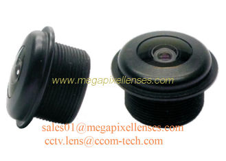 China lente de Fisheye de la prenda impermeable del soporte 200degree del megapíxel M12x0.5 de 1/3&quot; de 1.8m m, lente de cámara automotriz IP68 proveedor