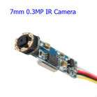 Super mini IR camera module for endoscope, 7mm wide, 1/5&quot; CMOS, 420TVL, DC3.5V~6V