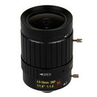 1/1.8" 4-18mm F1.6 3Megapixel C-mount Manual IRIS Manual Zoom IR Vari-focal Lens for IMX185