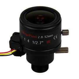 1/2.7" 2.8-12mm F1.4 3Megapixel M12 Mount DC AUTO IRIS Vari-focal IR Lens