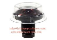 1/2.3" 1.2mm 16Megapixel M12x0.5 mount 220degree Fisheye Lens for IMX117/IMX206, 4K fisheye lens for 360VR