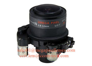 New 1/2.7" 2.8-12mm F1.4 2MP/3MP D14 Mount Fixed/DC Auto/P-IRIS Manual/Motorized Vari-focal Lens