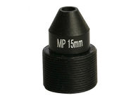 1/2" 15mm F2.5 Megapixel M12x0.5 Mount Long Focal Pinhole Lens for covert cameras