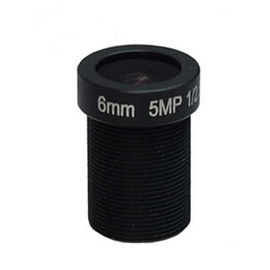 Economic 1/2.5" 3.6mm/6mm/8mm/12mm/16mm F2.0 5MP M12 Mount IR MTV Lens for security camera