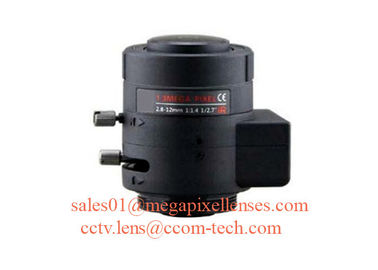 1/2.7" 2.8-12mm F1.4 2MP/3MP CS-mount Manual IRIS/DC Auto IRIS/P-IRIS IR Vari-focal Lens for OV2715/AR0230