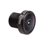 lente granangular del cctv del soporte 160degree del megapíxel F2.0 M8x0.5 de 1/3" de 2.1m m