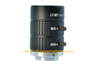 1" 16mm F1.4 10Megapixel Manual IRIS C Mount Industrial FA Lens, 16mm 10MP Non Distortion Industrial Lens