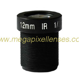 1/2.5" 12mm 3Megapixel M12x0.5 mount IR Board lens cctv lens