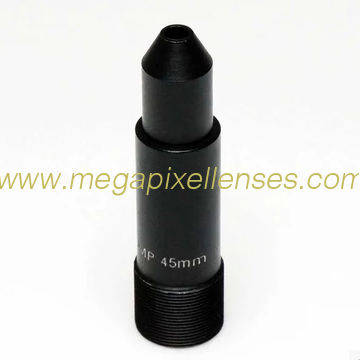 1" 45mm F1.6 2Megapixel M12*P0.5 mount pinhole lens with long focal