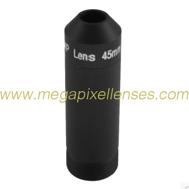 1/2.7" 45mm F1.6 2Megapixel M12*P0.5 mount pinhole lens with long focal