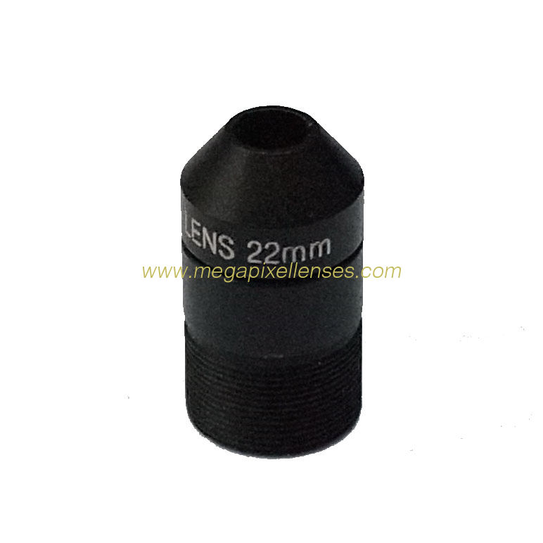 1/2.7" 22mm F1.6 2Megapixel M12*P0.5 mount pinhole lens with long focal