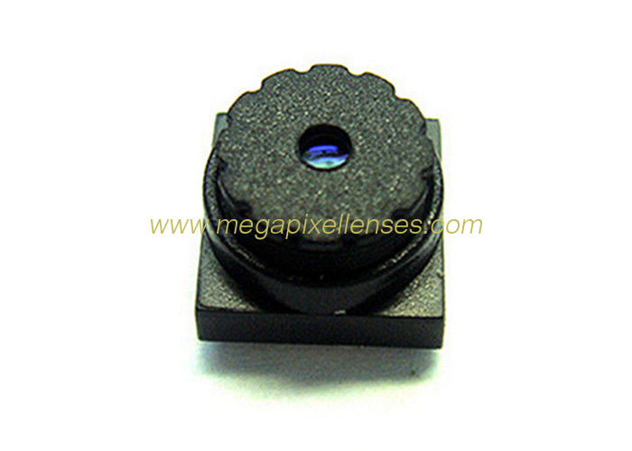 1/4" 4.2mm F2.6 Megapixel M7x0.35 mount non-distortion lens, plastic M7 lens