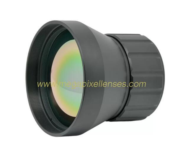 Long Wavelength 8~12um f75mm F1.0 IR Lens M45xP1.0 mount Prime Lens for sensor 640*512 12um