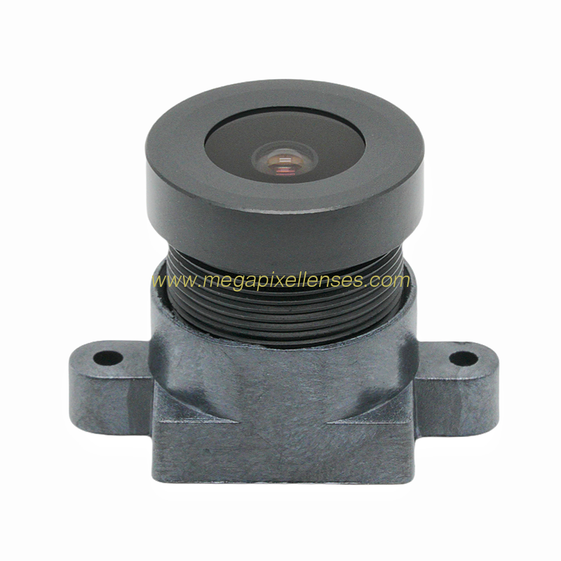 1/2.7" 3.6mm F1.8 3Megapixel 124Degree M12x0.5 mount wide-angle lens for OV2710