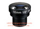 lente granangular del tablero del soporte 146degree del 1/2” 4m m F1.6 2Megapixel M12x0.5, lente de 4/6/8/12/16m m MTV proveedor