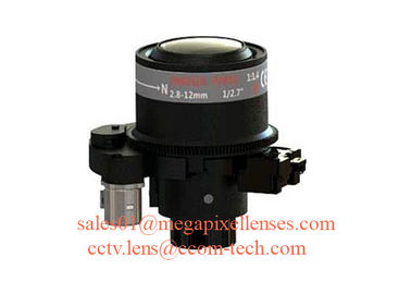 El soporte económico Fixed/DC Auto/P-IRIS de 1/2.7" de 2.8-12m m F1.4 2MP/3MP D14/CS manual/motorizó la lente Vari-focal
